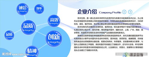 前沿探索，生命重塑 XX生物科技有限公司簡(jiǎn)介